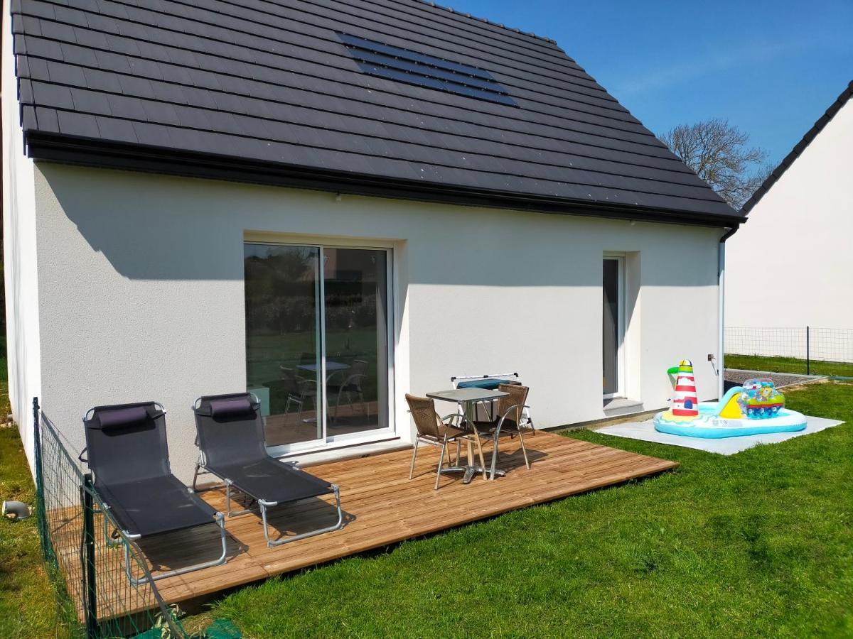 Maison Individuelle Neuve Plein Pied Avec Terrasse Et Jardin Clos 10Minutes A Pied De La Plage Quiberville エクステリア 写真