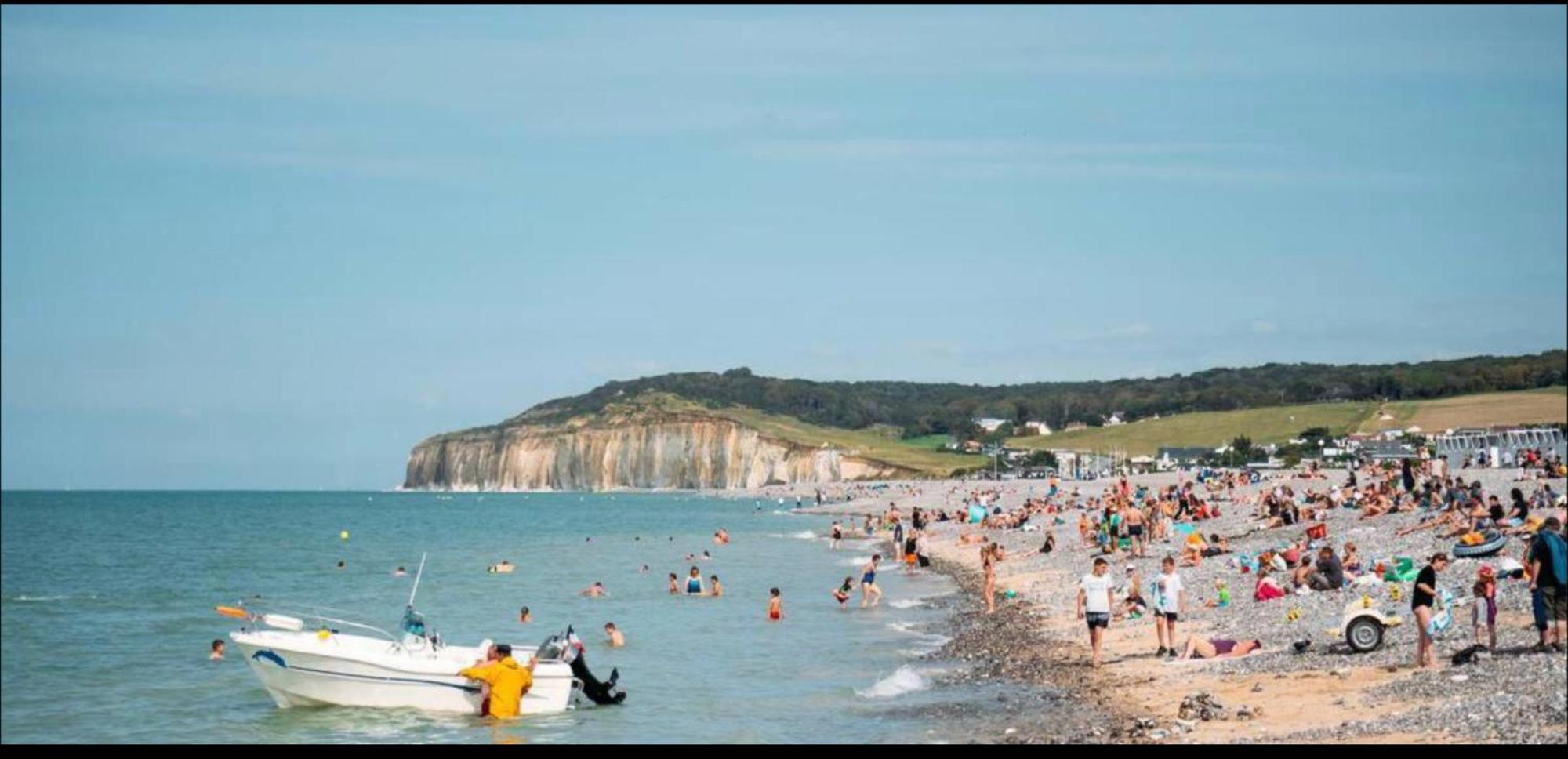 Maison Individuelle Neuve Plein Pied Avec Terrasse Et Jardin Clos 10Minutes A Pied De La Plage Quiberville エクステリア 写真